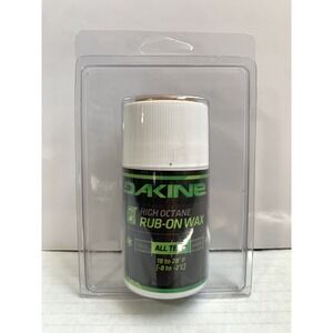 Dakine Snowboarding High Octane Rub On Wax 2 Oz All Weather -8 to -2 Celsius NEW